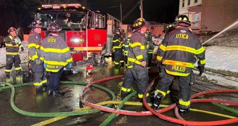 photo by Utica Fire Department